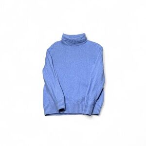 Zara periwinkle knit Turtleneck Sweater
